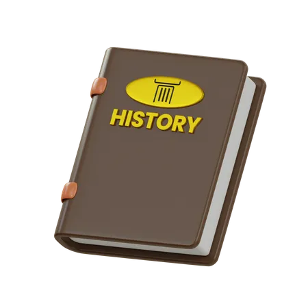 History Book 3D Icon