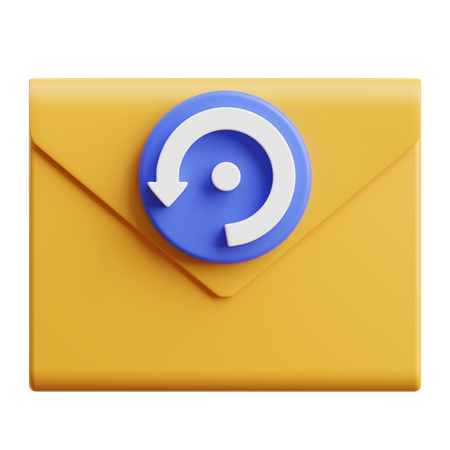 내역 이메일  3D Icon