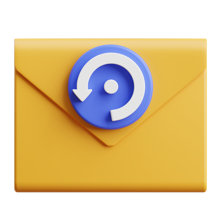 History Email  3D Icon