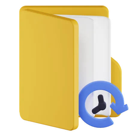 History folder 3D Icon