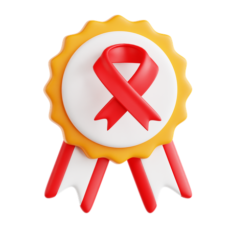 HIV-Band  3D Icon