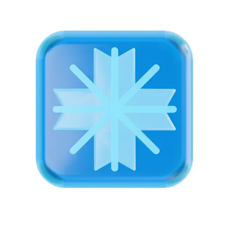 Hiver  3D Icon