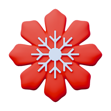 Neige de l'hiver  3D Icon