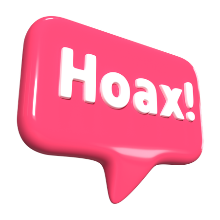 Hoax  3D Icon