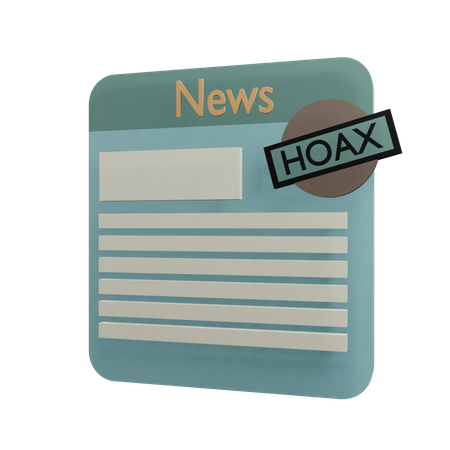 Hoax  3D Icon