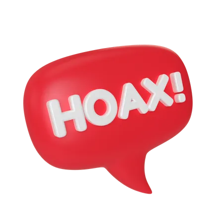 This Is A Hoax Icon Render 3 D Illustration High Resolution Psd File Isolated On Transparent Background 3D Illustration