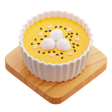 Hobakjuk  3D Icon