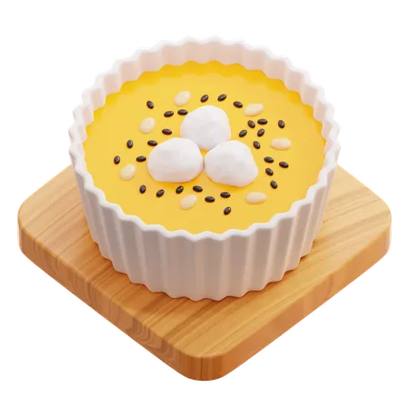 Hobakjuk  3D Icon