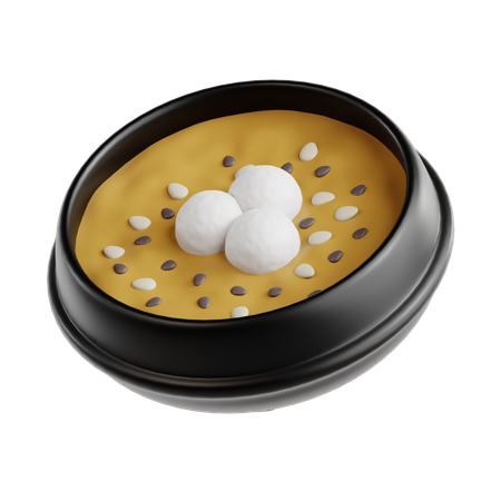 Hobakjuk  3D Icon