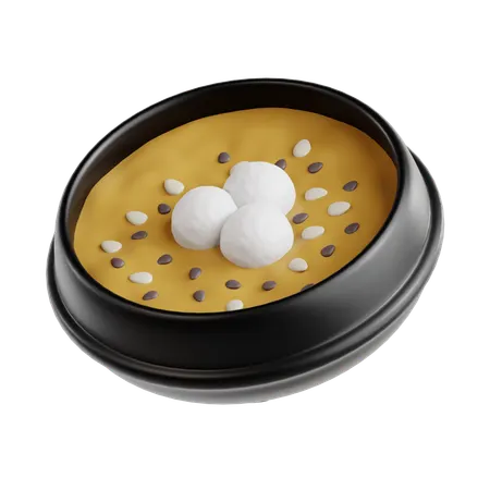 Hobakjuk  3D Icon