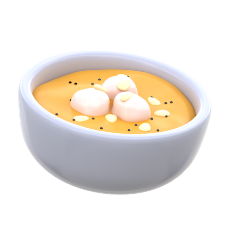 Hobakjuk  3D Icon