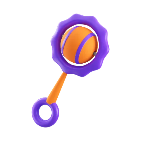 Hochet  3D Icon