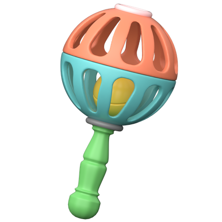 Jouet hochet  3D Icon