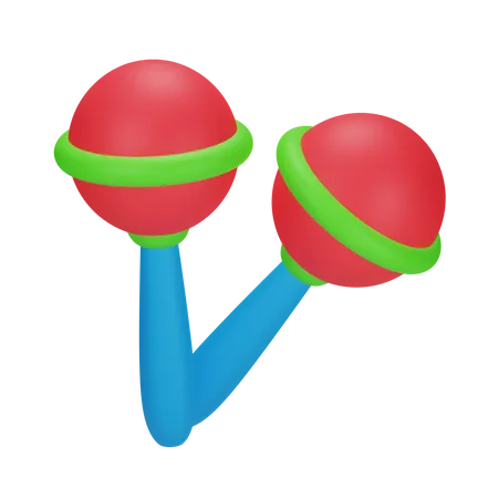 Hochets  3D Icon