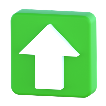 Hochladen  3D Icon
