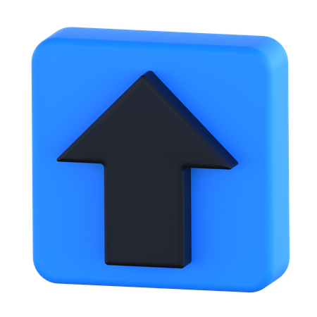 Hochladen  3D Icon