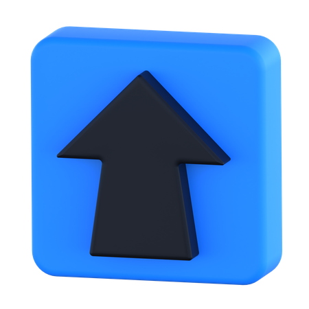 Hochladen  3D Icon
