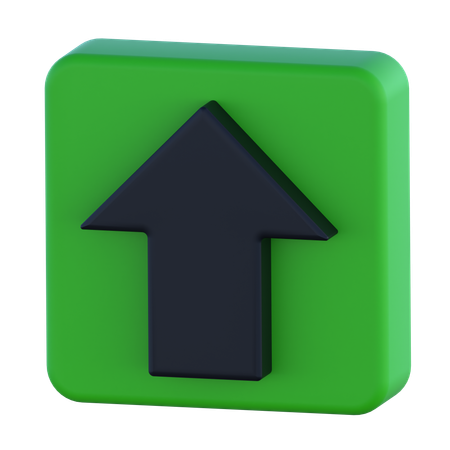 Hochladen  3D Icon