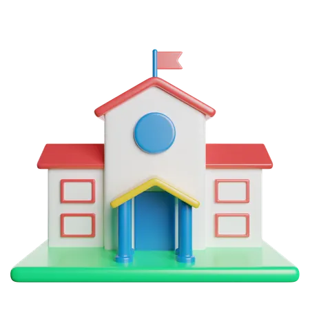 Hochschule  3D Icon