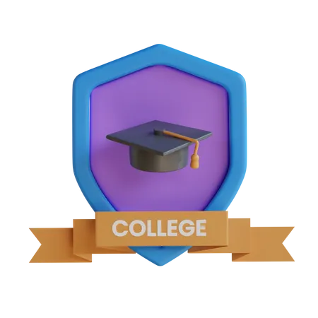 Hochschule  3D Icon