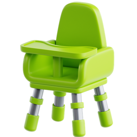 Hochstuhl  3D Icon