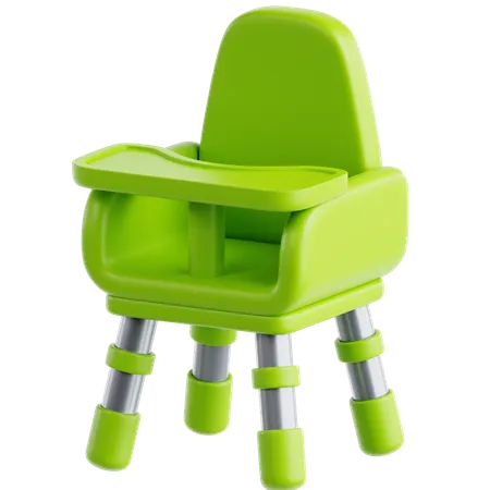 Hochstuhl  3D Icon