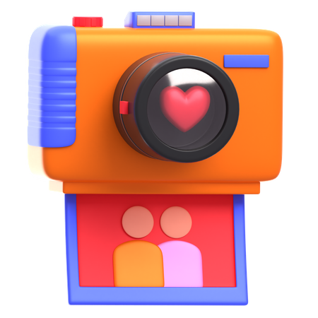 Hochzeitsfoto  3D Icon