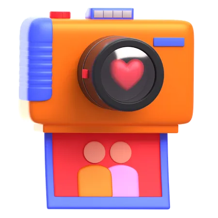 Hochzeitsfoto  3D Icon