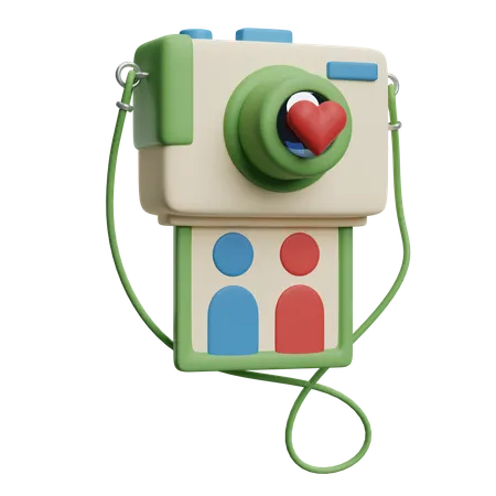 Hochzeitsfoto  3D Icon