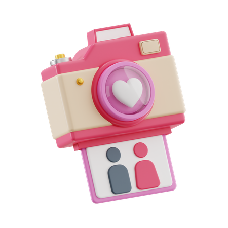 Hochzeitsfoto  3D Icon