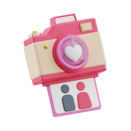 Hochzeitsfoto  3D Icon