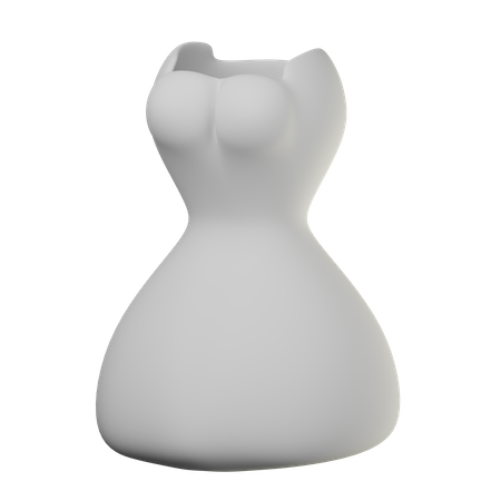 Hochzeitskleid  3D Icon