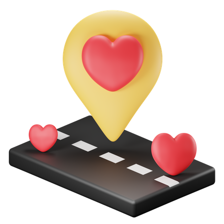 Hochzeitslocation  3D Icon