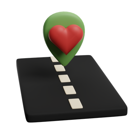 Hochzeitslocation  3D Icon