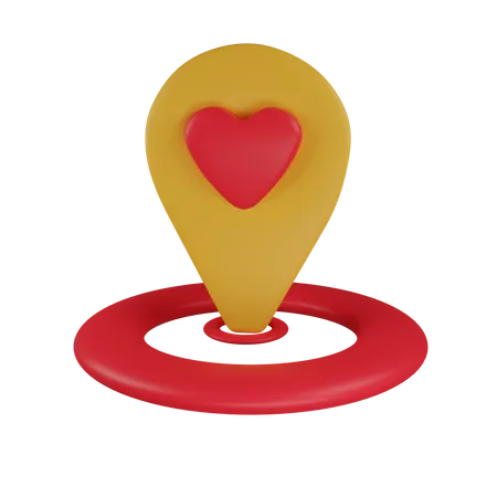 Hochzeitslocation  3D Icon