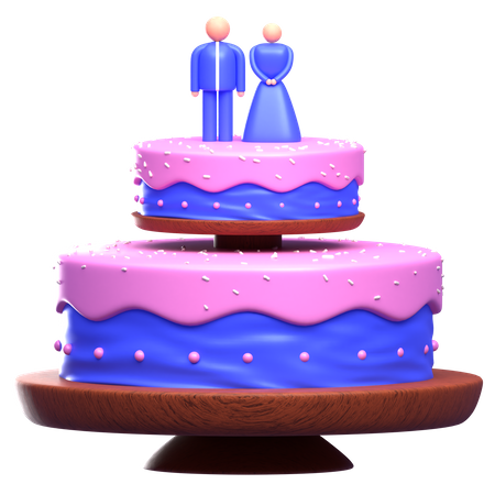 Hochzeitstorte  3D Icon