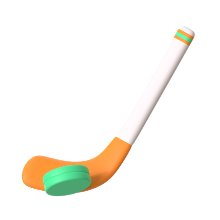 Hockey  3D Icon