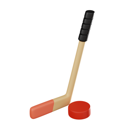 Hockey  3D Icon