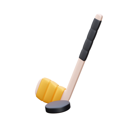 Hockey  3D Icon