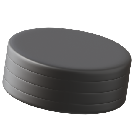 Hockey Ball  3D Icon