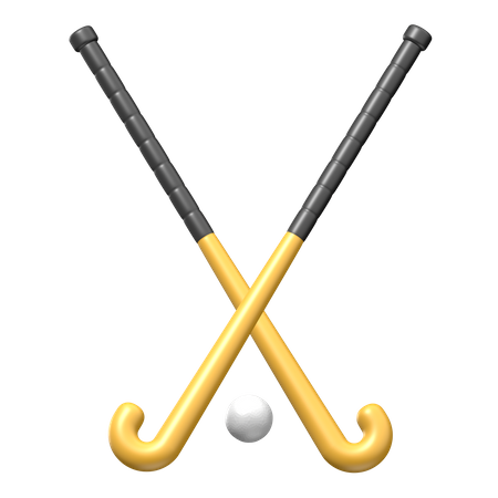 Hockey equipment  3D Icon