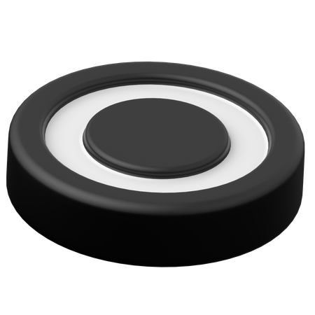 Hockey Puck  3D Icon