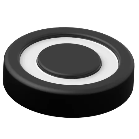 Hockey Puck  3D Icon