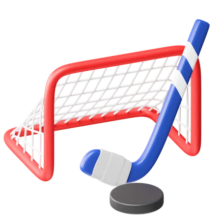 Hockey sobre hielo  3D Icon