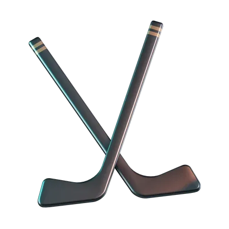 Hockey Stick  3D Icon