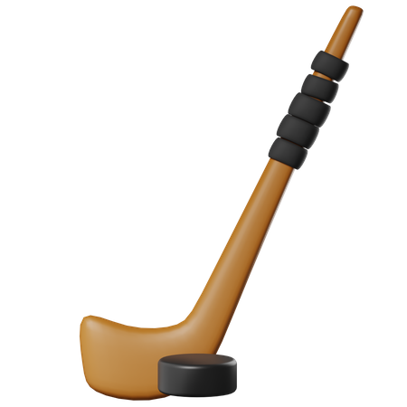 Hockey Stick  3D Icon