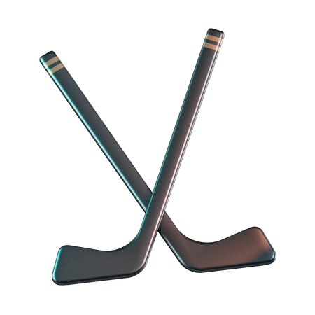 Hockey Stick  3D Icon