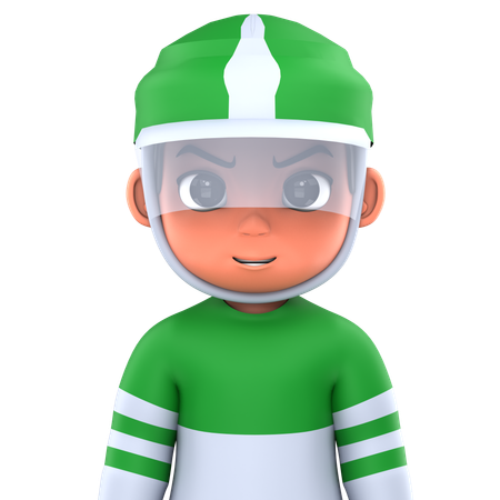 Hockey Spieler  3D Icon