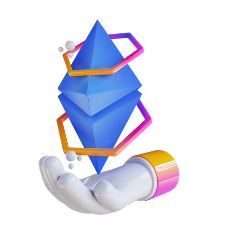 Hodl Ethereum  3D Icon