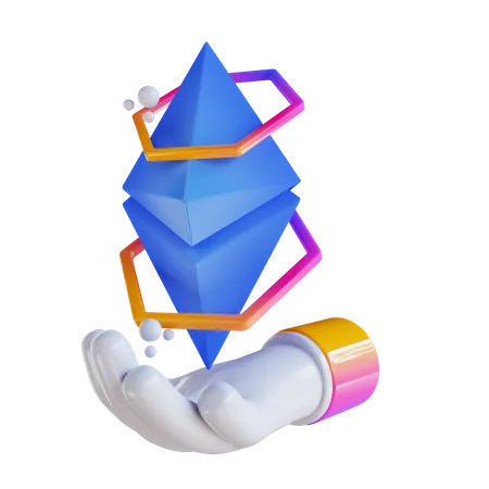 Hodl Ethereum  3D Icon